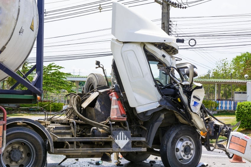 Crashes Do Happen: Tips on Driver Conduct at a Crash Scene Truck Crash