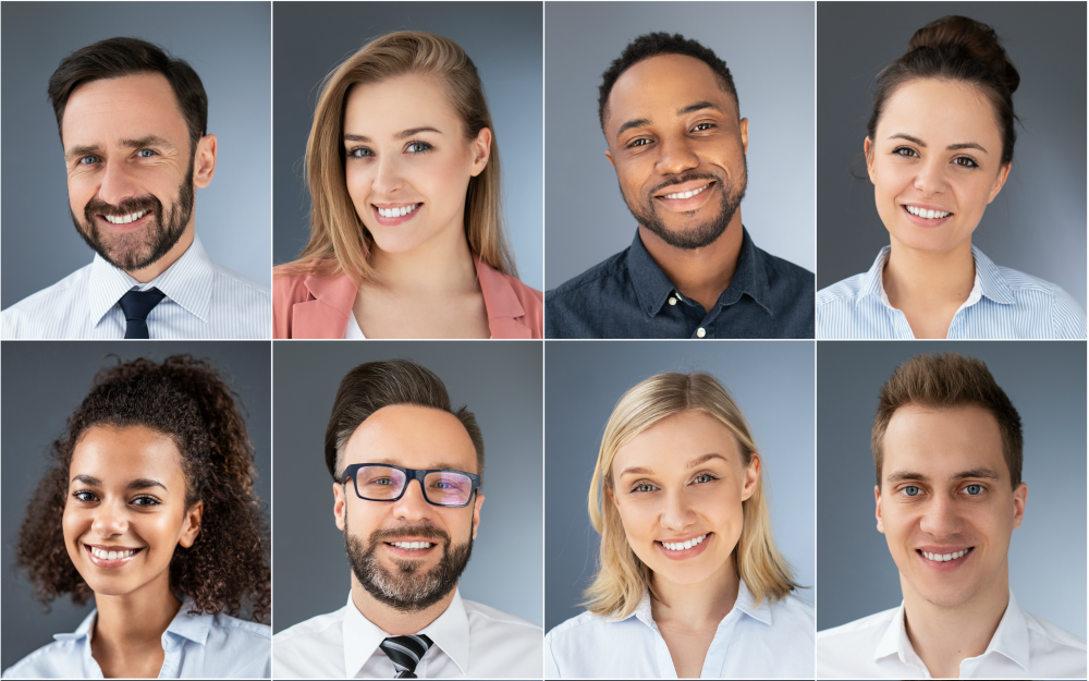 Headshot photo options